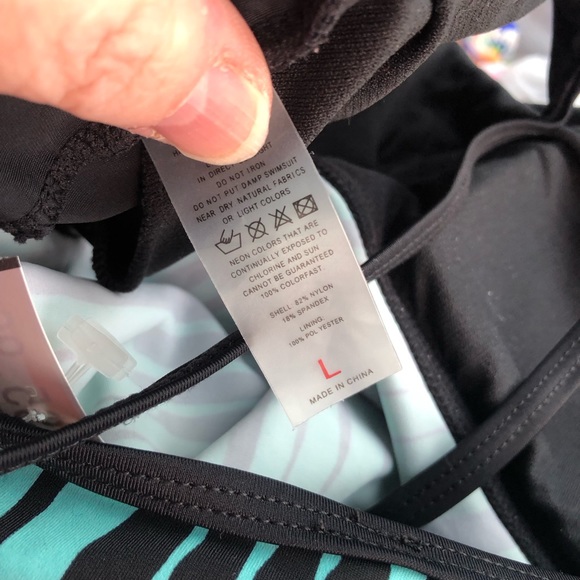 ZeroXposure Women’s Swimsuit Bathing Suit Tankini Top L - Picture 5 of 7